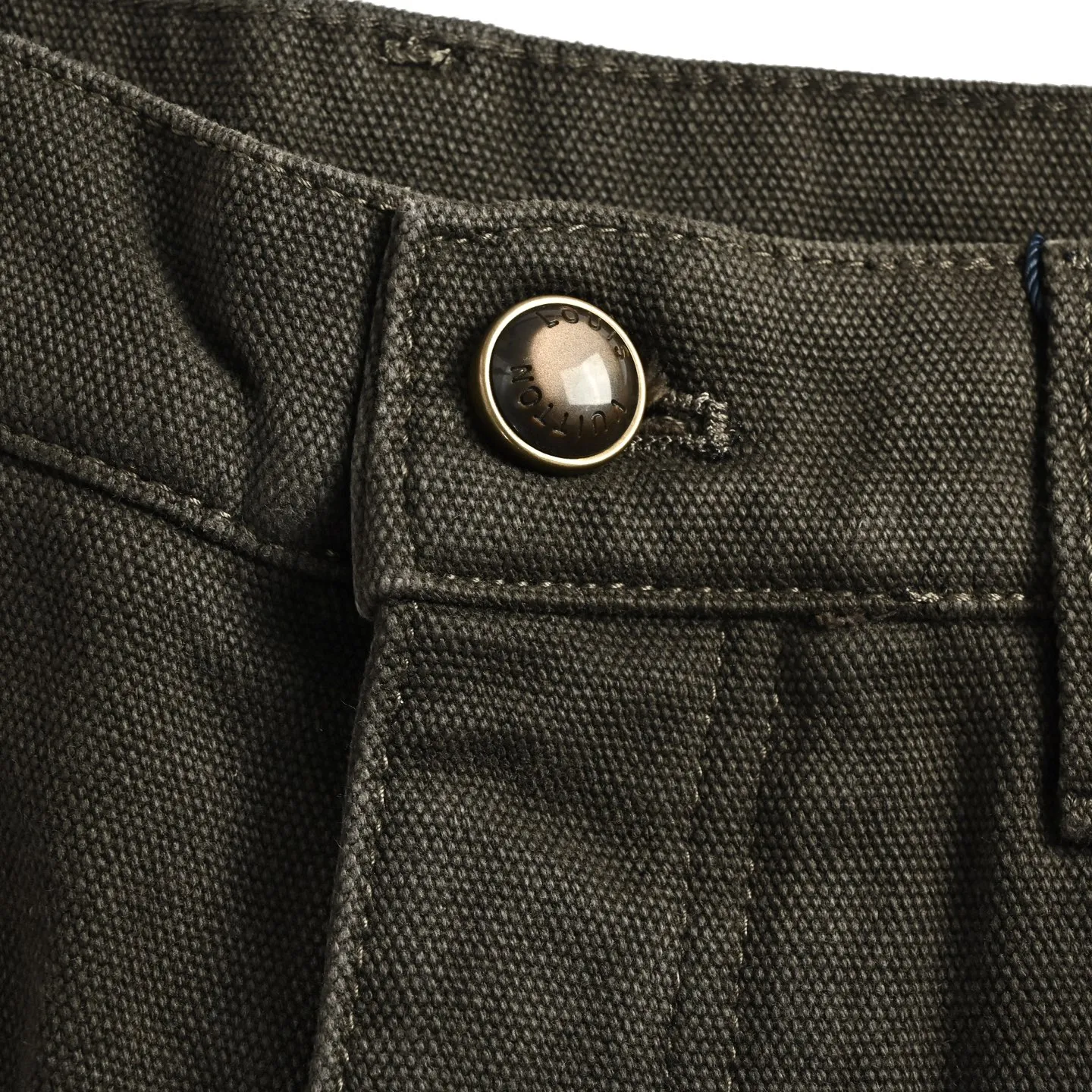 Louis Vuitton/Louis Vuitton trousers turn-down presbyopic jeans